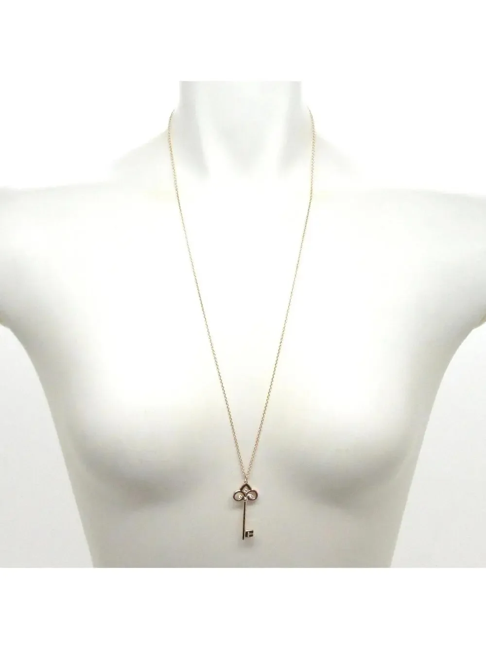 Tiffany&Co. Fleur De Lis Key 18K Rose #299974T24B